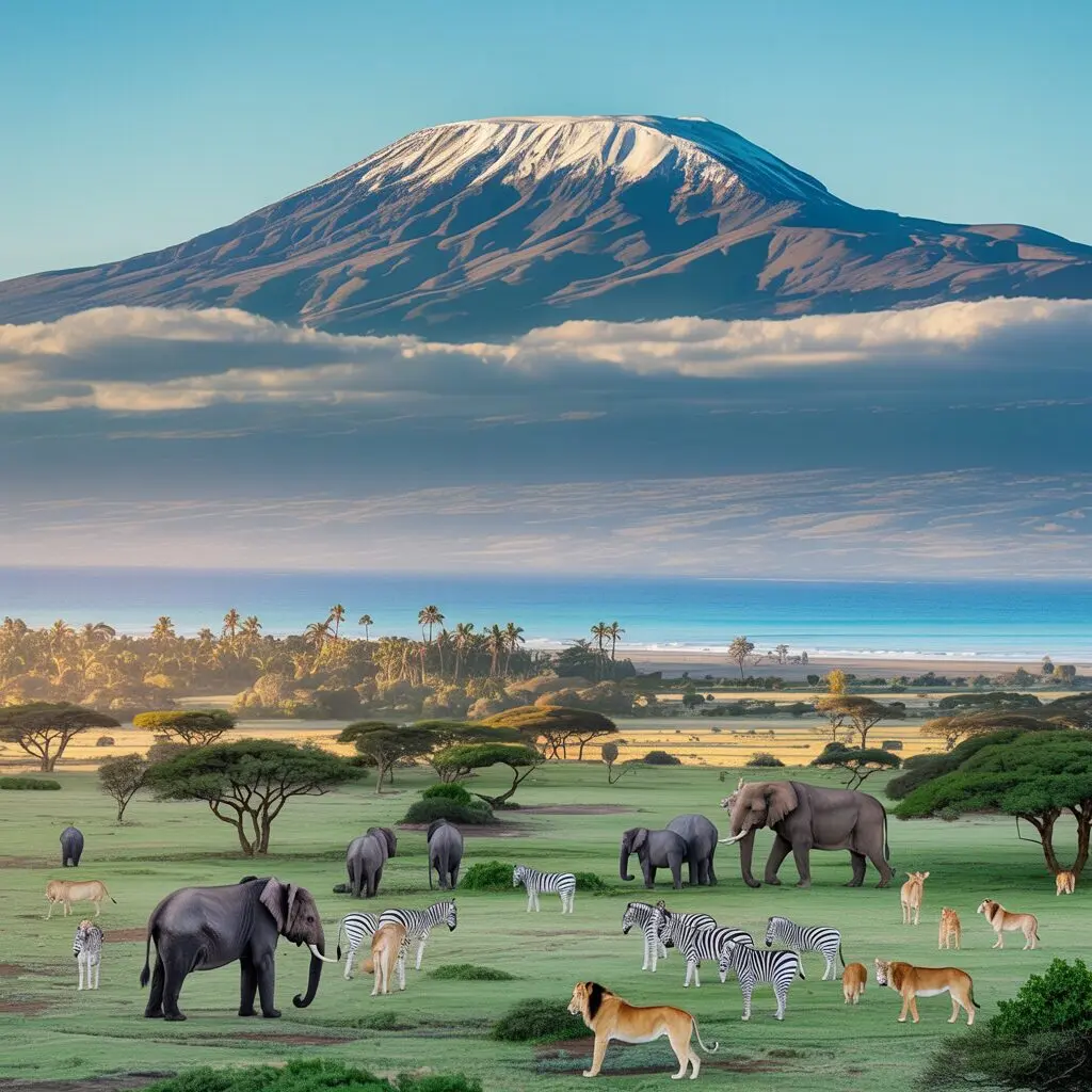 Wiza do Tanzanii a atrakcje – safari, Kilimandżaro, Zanzibar